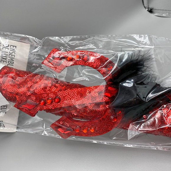 Deluxe Pitchfork & Tail Kit ~ Devil Costume Accessories - Picture 3 of 5